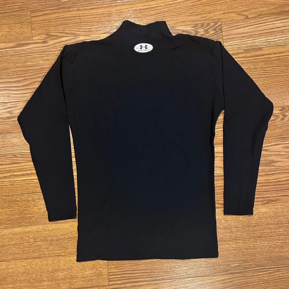 Under Armour Men's HeatGear Mock Neck Baselayer - Picture 3 of 6